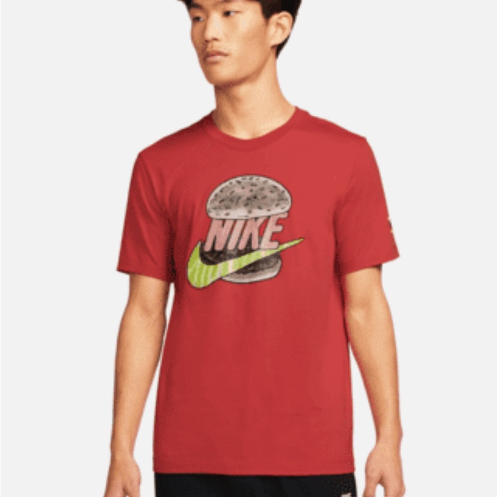 Nike Men’s graphic‎ T-Shirt- Burger size S